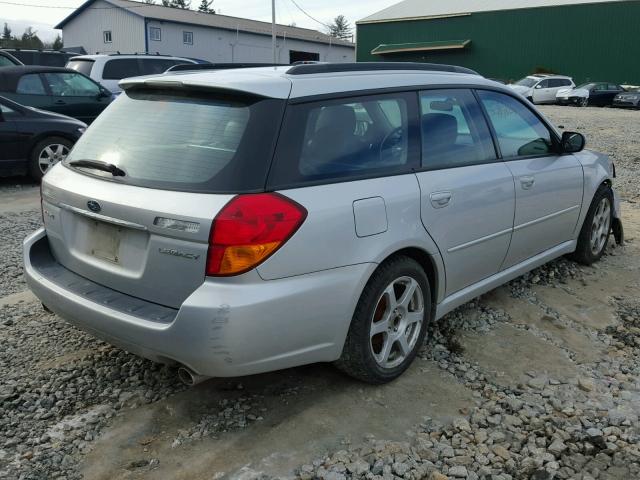 4S3BP626267320249 - 2006 SUBARU LEGACY 2.5 SILVER photo 4