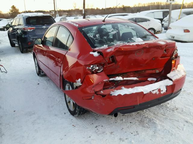 JM1BK12G461488942 - 2006 MAZDA 3 I RED photo 3