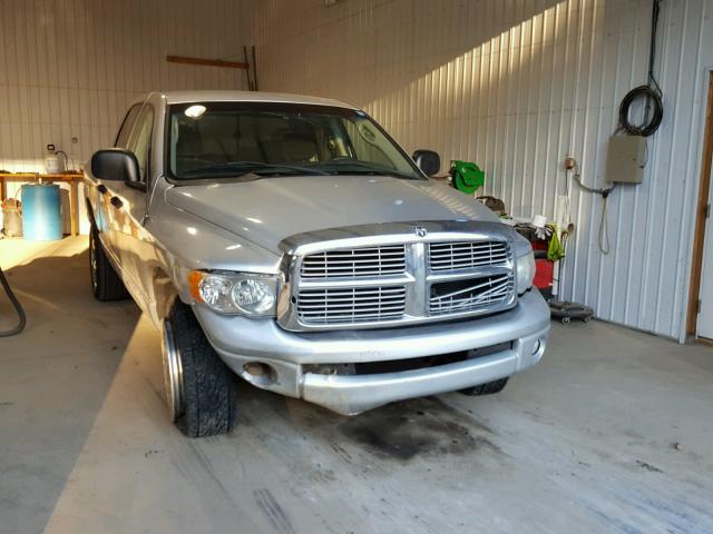 1D7HU18D15S364028 - 2005 DODGE RAM 1500 S SILVER photo 1