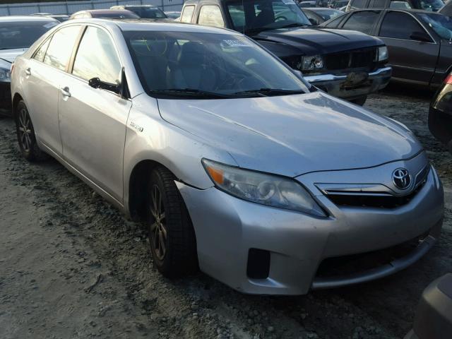 4T1BB3EK4AU124051 - 2010 TOYOTA CAMRY HYBR SILVER photo 1