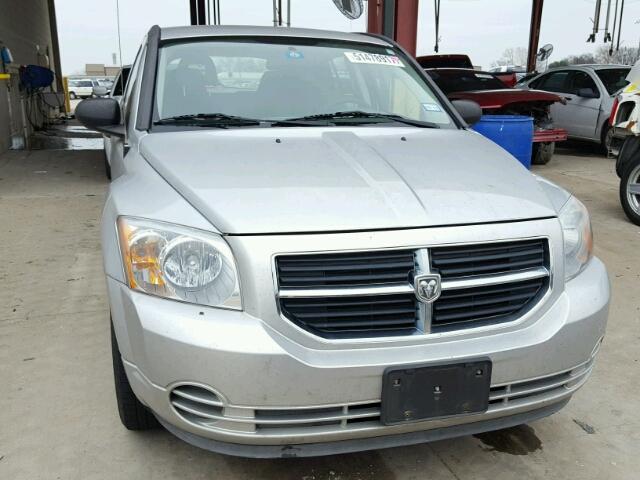 1B3HB48B67D163248 - 2007 DODGE CALIBER SX SILVER photo 9