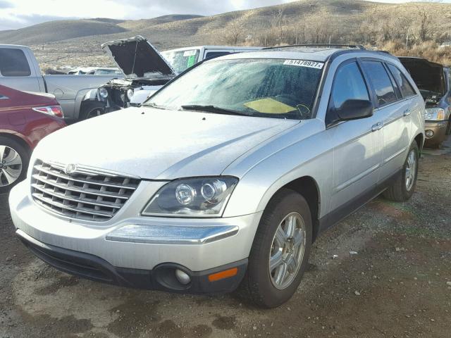 2C8GF68474R580882 - 2004 CHRYSLER PACIFICA SILVER photo 2