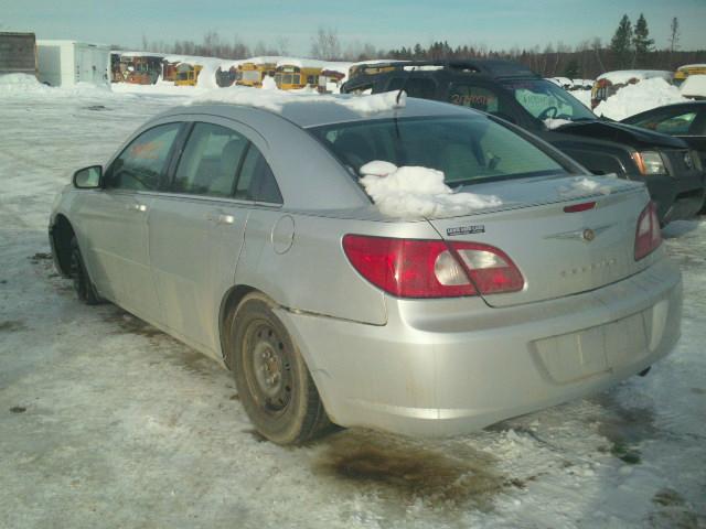 1C3LC46K87N516600 - 2007 CHRYSLER SEBRING SILVER photo 3