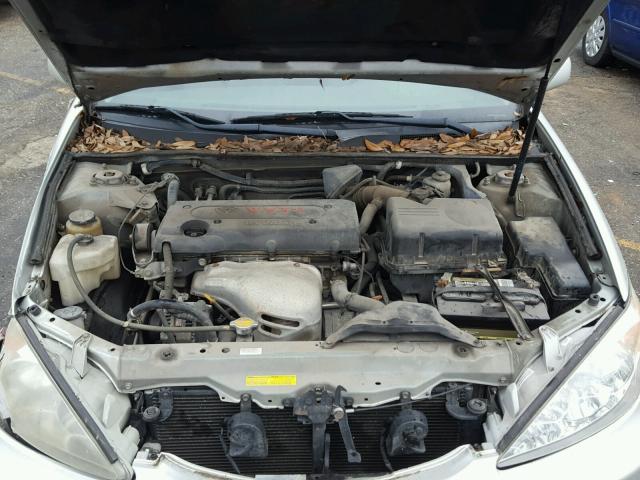 4T1BE32K84U374568 - 2004 TOYOTA CAMRY LE SILVER photo 7