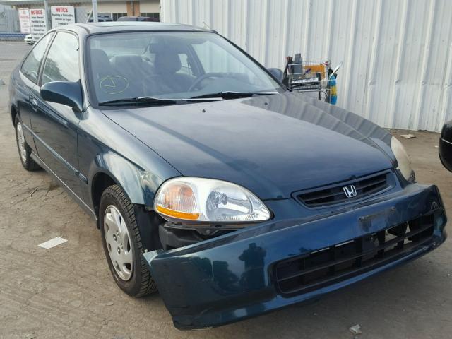 1HGEJ8241TL018478 - 1996 HONDA CIVIC EX 绿色 照片 1