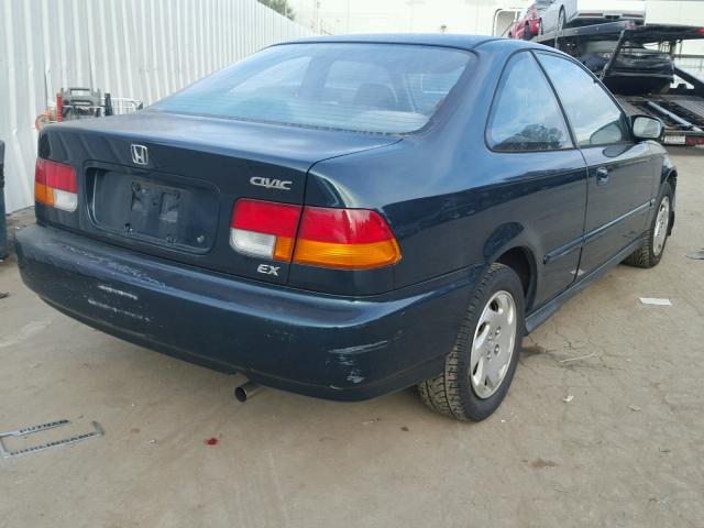 1HGEJ8241TL018478 - 1996 HONDA CIVIC EX GREEN photo 4