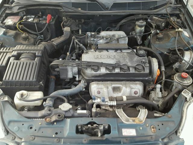 1HGEJ8241TL018478 - 1996 HONDA CIVIC EX 绿色 照片 7