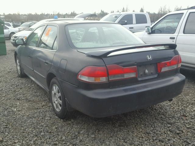 JHMCG56752C032193 - 2002 HONDA ACCORD SE BLACK photo 3