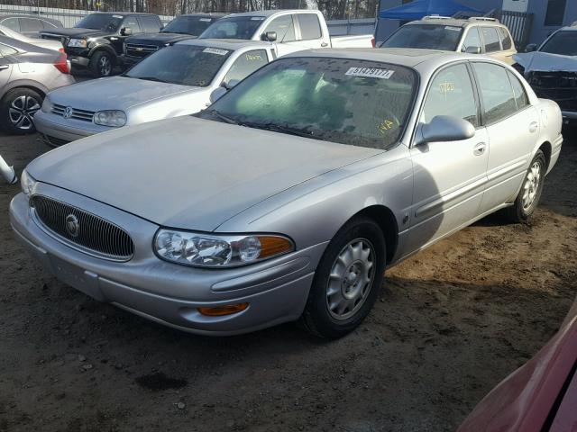 1G4HP54K7YU111832 - 2000 BUICK LESABRE CU SILVER photo 2