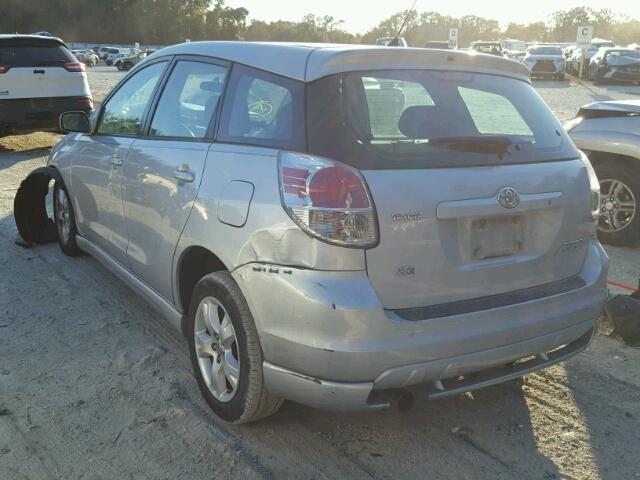 2T1KR32E88C718678 - 2008 TOYOTA COROLLA MA SILVER photo 3