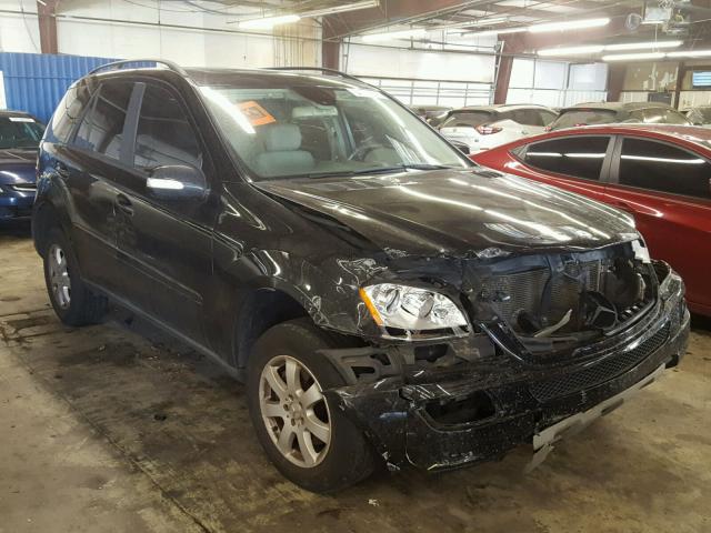 4JGBB86E36A015367 - 2006 MERCEDES-BENZ ML 350 BLACK photo 1