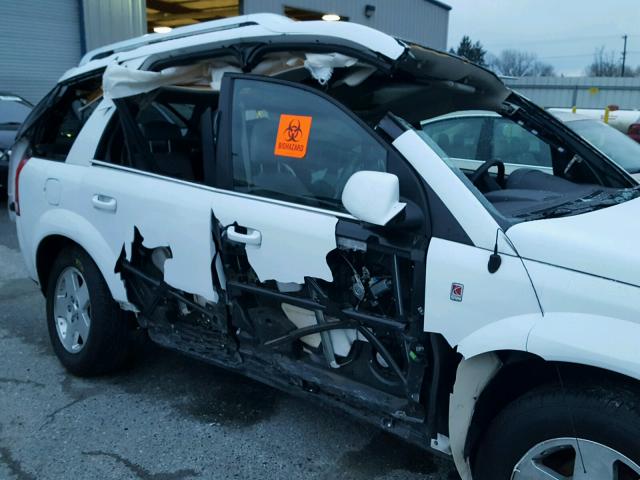 5GZCZ63487S823230 - 2007 SATURN VUE WHITE photo 9