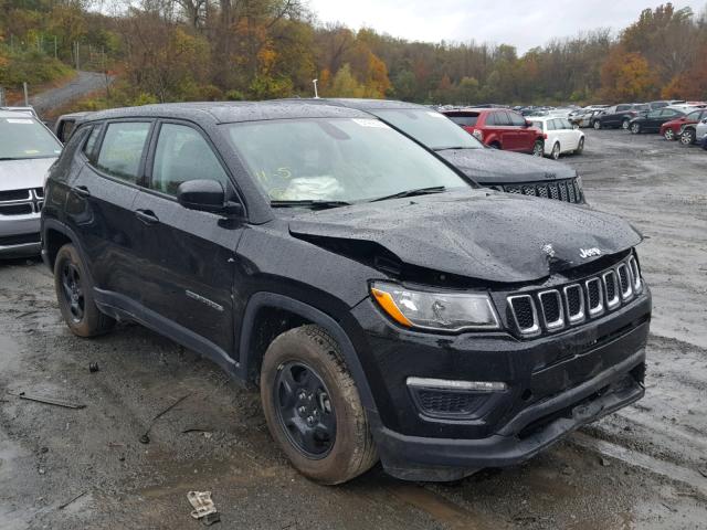 3C4NJCAB0JT411908 - 2018 JEEP COMPASS SP 黑色 照片 1