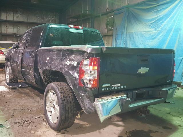 3GCEK13338G308881 - 2008 CHEVROLET SILVERADO BLACK photo 3