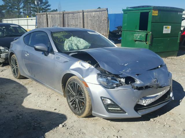 JF1ZNAA12G9707022 - 2016 TOYOTA SCION FR-S SILVER photo 1