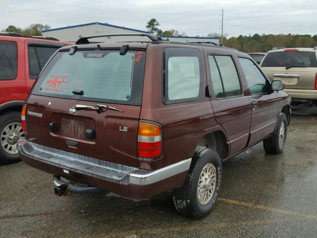 JN8AR05S6WW267996 - 1998 NISSAN PATHFINDER MAROON photo 4