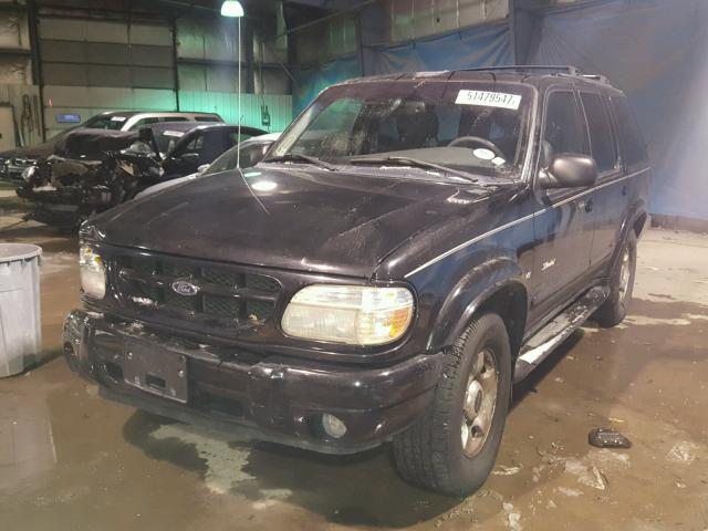 1FMZU85P9YZB43077 - 2000 FORD EXPLORER L BLACK photo 2