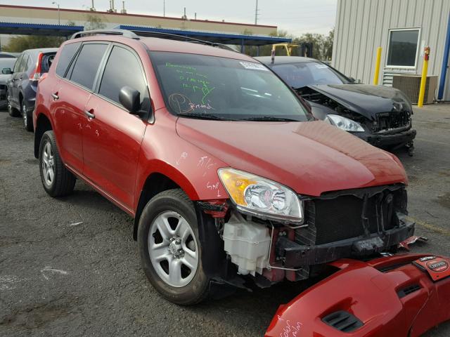 2T3ZF4DV9BW077726 - 2011 TOYOTA RAV4 RED photo 1