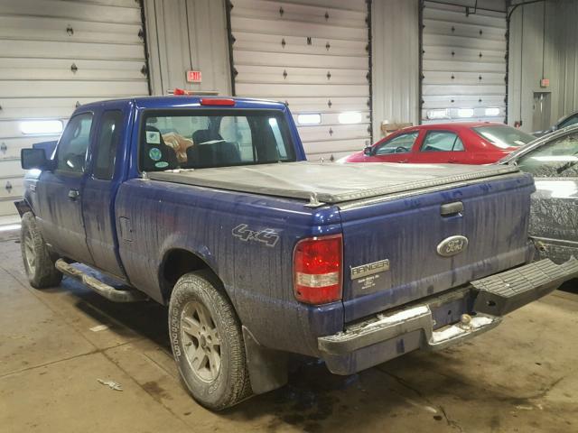 1FTZR45EX6PA46847 - 2006 FORD RANGER SUP BLUE photo 3