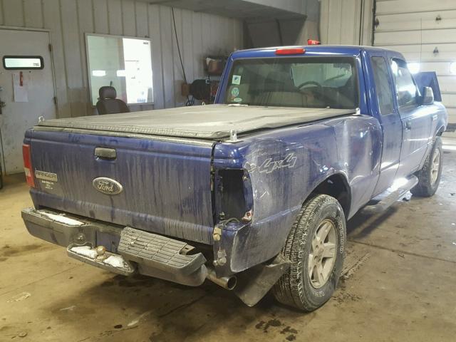 1FTZR45EX6PA46847 - 2006 FORD RANGER SUP BLUE photo 4