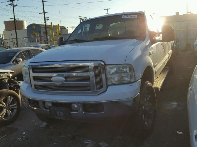 1FTWW31P86EB90230 - 2006 FORD F350 SRW S WHITE photo 2