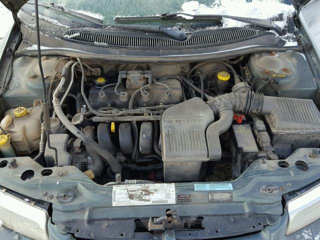 1B3EJ46C4TN133221 - 1996 DODGE STRATUS GREEN photo 7