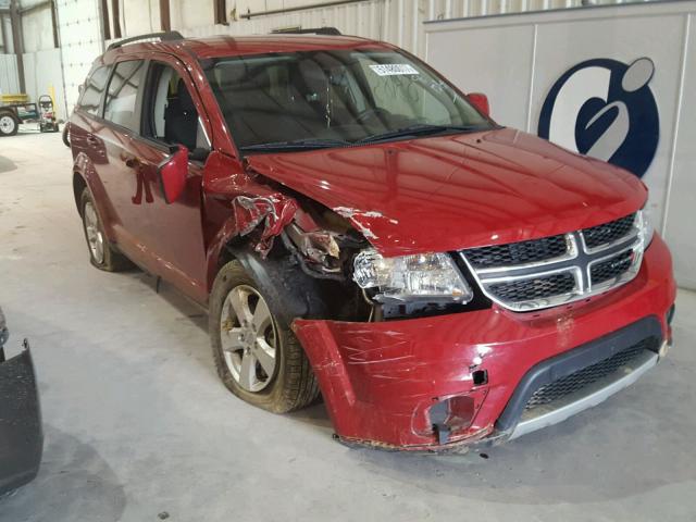 3C4PDCBG8CT361708 - 2012 DODGE JOURNEY SX RED photo 1