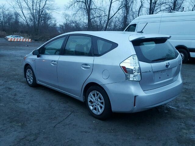 JTDZN3EU6C3047171 - 2012 TOYOTA PRIUS V SILVER photo 3