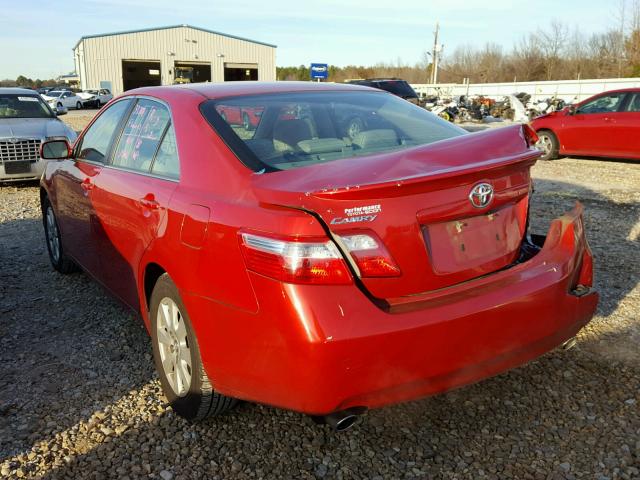 4T1BK46KX7U020290 - 2007 TOYOTA CAMRY NEW RED photo 3