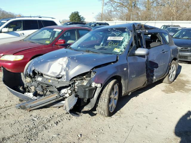 JM1BK143871734984 - 2007 MAZDA 3 HATCHBAC GRAY photo 2