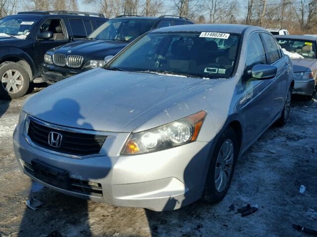 1HGCP26378A076005 - 2008 HONDA ACCORD LX SILVER photo 2