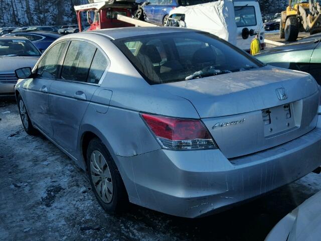 1HGCP26378A076005 - 2008 HONDA ACCORD LX SILVER photo 3