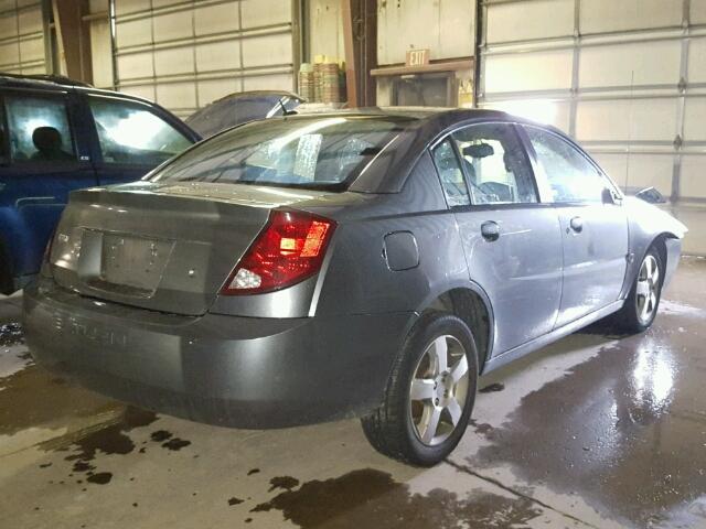 1G8AL55F46Z116421 - 2006 SATURN ION LEVEL GRAY photo 4