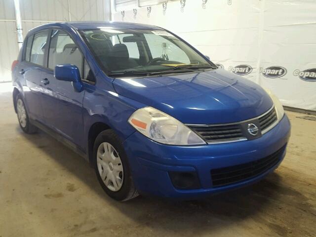 3N1BC13E18L383509 - 2008 NISSAN VERSA S BLUE photo 1