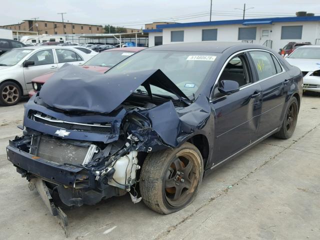 1G1ZC5E03AF184328 - 2010 CHEVROLET MALIBU 1LT BLUE photo 2