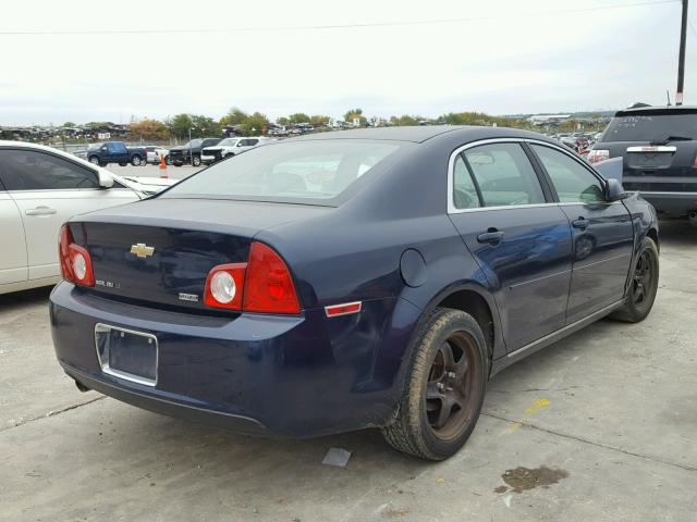 1G1ZC5E03AF184328 - 2010 CHEVROLET MALIBU 1LT BLUE photo 4