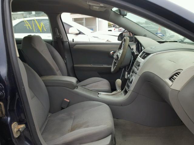 1G1ZC5E03AF184328 - 2010 CHEVROLET MALIBU 1LT BLUE photo 5
