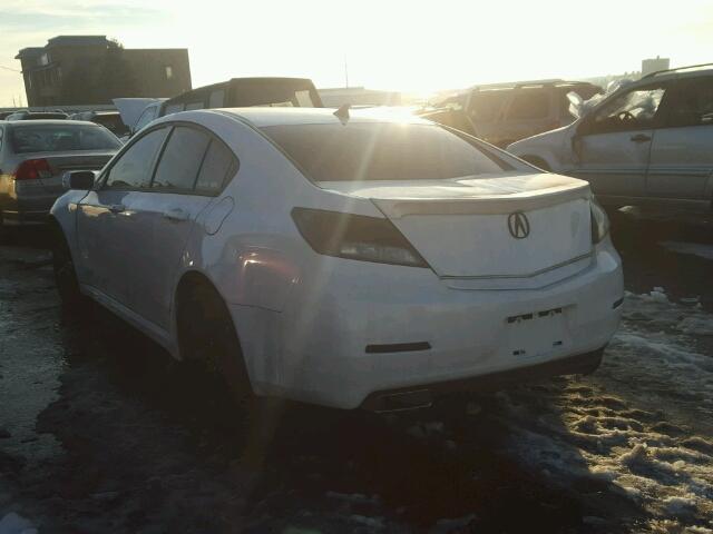 19UUA8F31DA018653 - 2013 ACURA TL SE GRAY photo 3