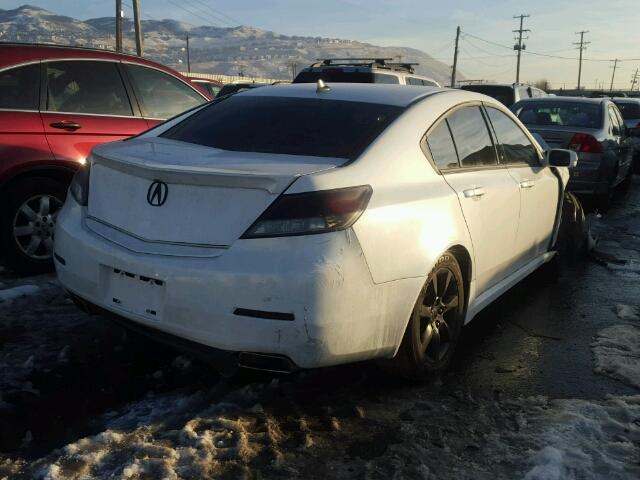 19UUA8F31DA018653 - 2013 ACURA TL SE GRAY photo 4