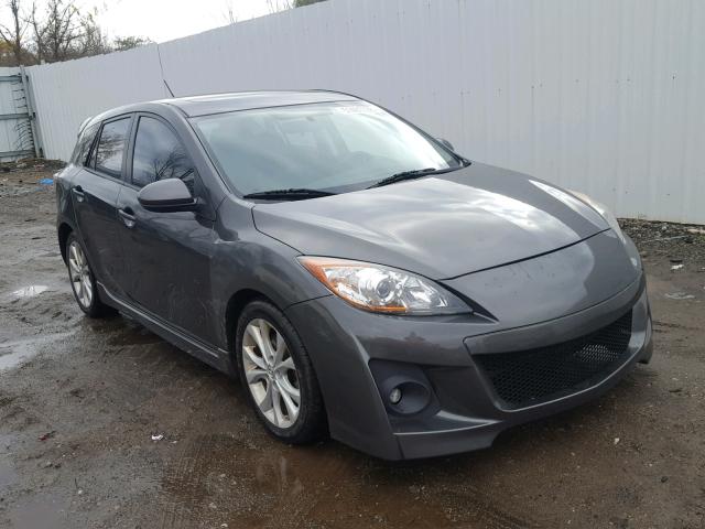 JM1BL1M50B1479450 - 2011 MAZDA 3 S GRAY photo 1