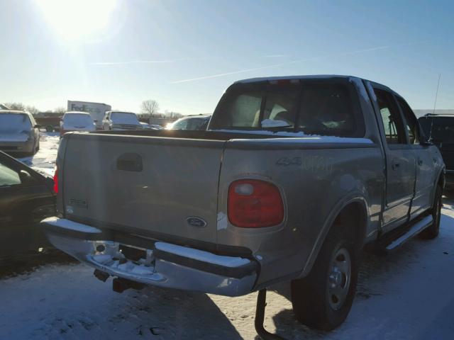 1FTRW08L41KE48090 - 2001 FORD F150 SUPER TAN photo 4