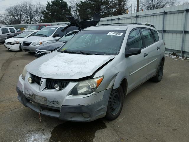 5Y2SL62803Z458496 - 2003 PONTIAC VIBE SILVER photo 2