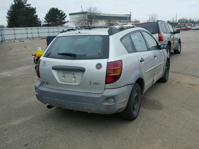 5Y2SL62803Z458496 - 2003 PONTIAC VIBE SILVER photo 4