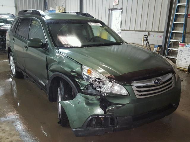 4S4BRBCC2A3349043 - 2010 SUBARU OUTBACK 2. GREEN photo 1