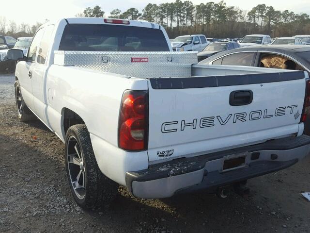 2GCEC19T161107619 - 2006 CHEVROLET SILVERADO WHITE photo 3