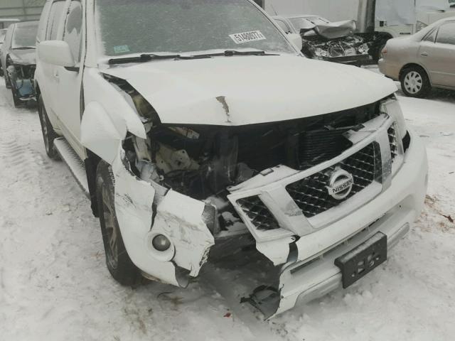 5N1AR18B58C611816 - 2008 NISSAN PATHFINDER WHITE photo 9