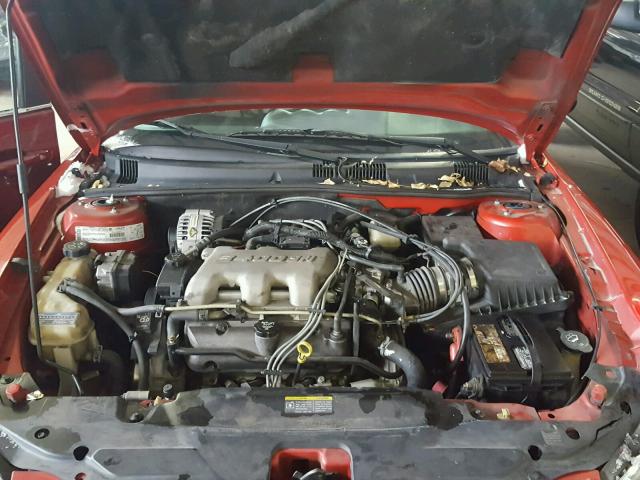 1G2NF52E03C111486 - 2003 PONTIAC GRAND AM S RED photo 7