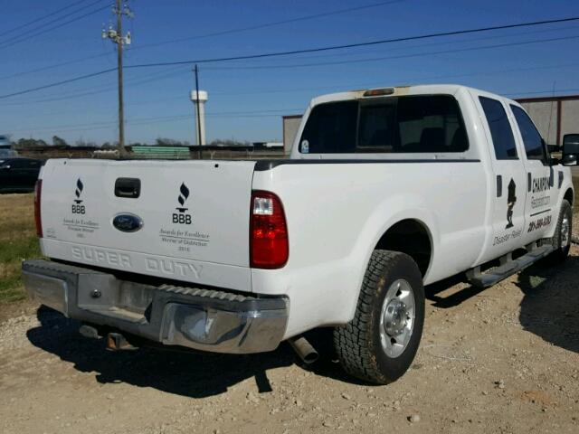 1FTSW2A53AEA97700 - 2010 FORD F250 SUPER WHITE photo 4