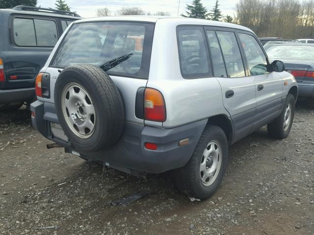 JT3HP10VXV0149785 - 1997 TOYOTA RAV4 SILVER photo 4