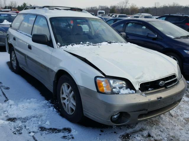 4S3BH675X26609117 - 2002 SUBARU LEGACY OUT WHITE photo 1